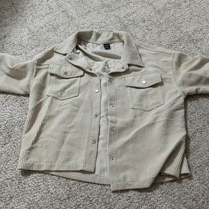 Tan colored jacket